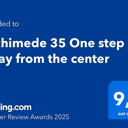 아파트 Archimede 35 One Step Away From The Center
